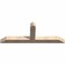 Ekena Millwork Portland Smooth Timber Gable Bracket, Douglas Fir, 72"W x 27"H x 5 1/2"D x 5 1/2"F, 9/12 Pitch GBW072X27X0606POR00SDF - alternate 3